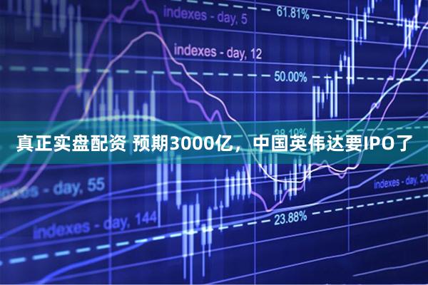 真正实盘配资 预期3000亿，中国英伟达要IPO了